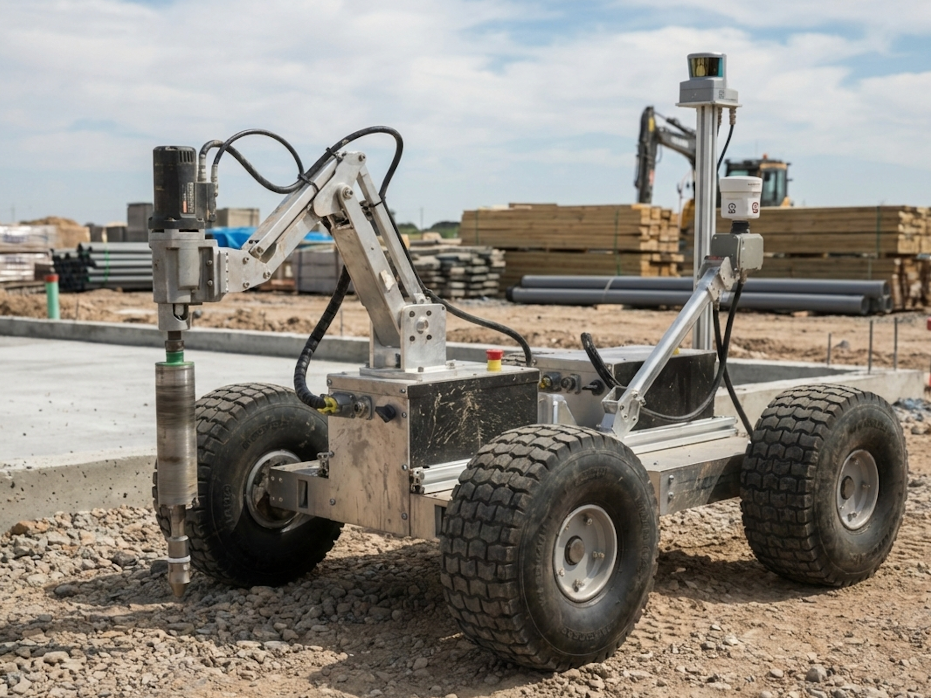 SPROUT Modular Robotic Base – Field-Ready Autonomous Rover Platform
