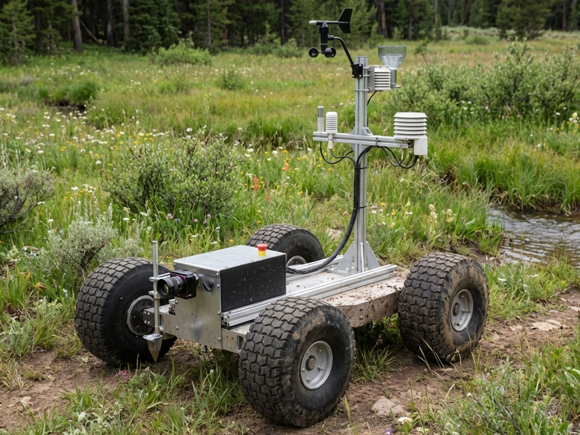 SPROUT Modular Robotic Base – Field-Ready Autonomous Rover Platform