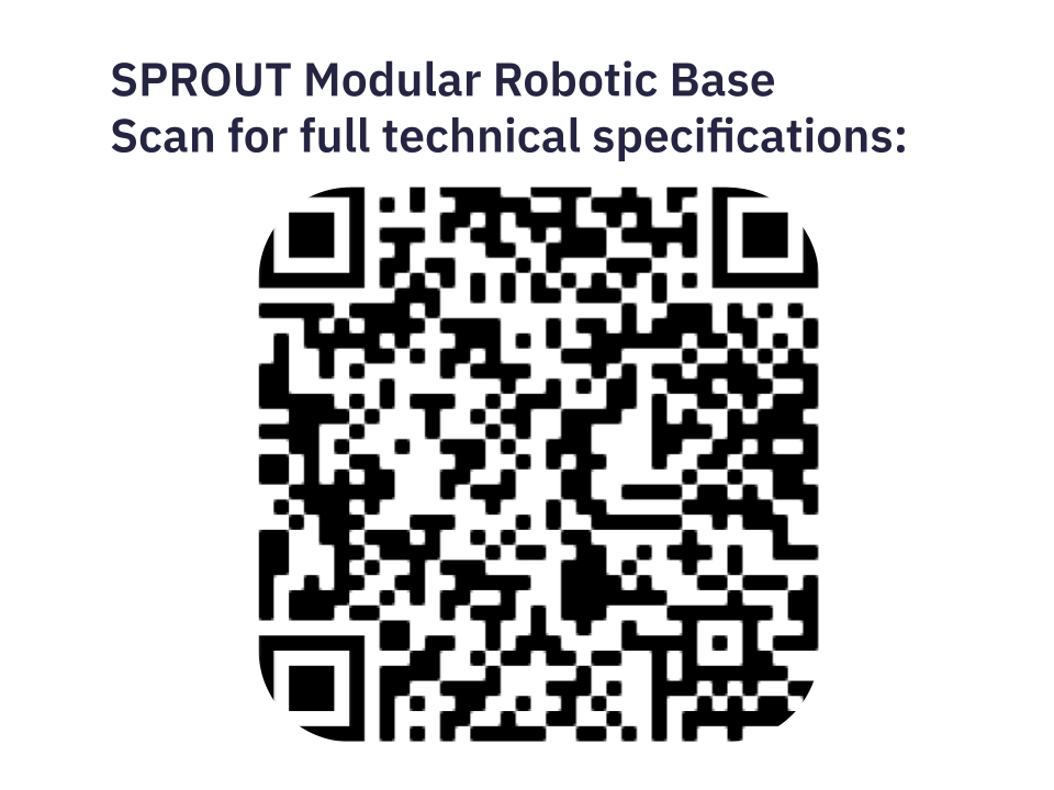 SPROUT Modular Robotic Base – Field-Ready Autonomous Rover Platform